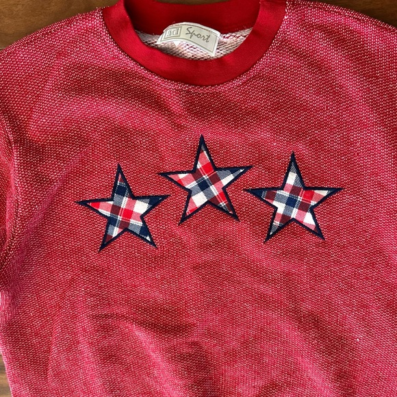 ID Sport Vintage Oversized Star Sweater size Medium - Picture 2 of 3